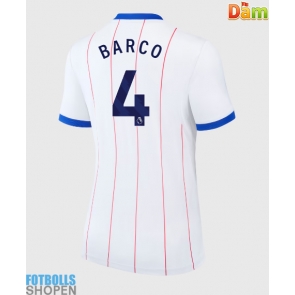 Billiga Chelsea Valentin Barco #4 Tredjeställ Dam 2026-27 Kortärmad
